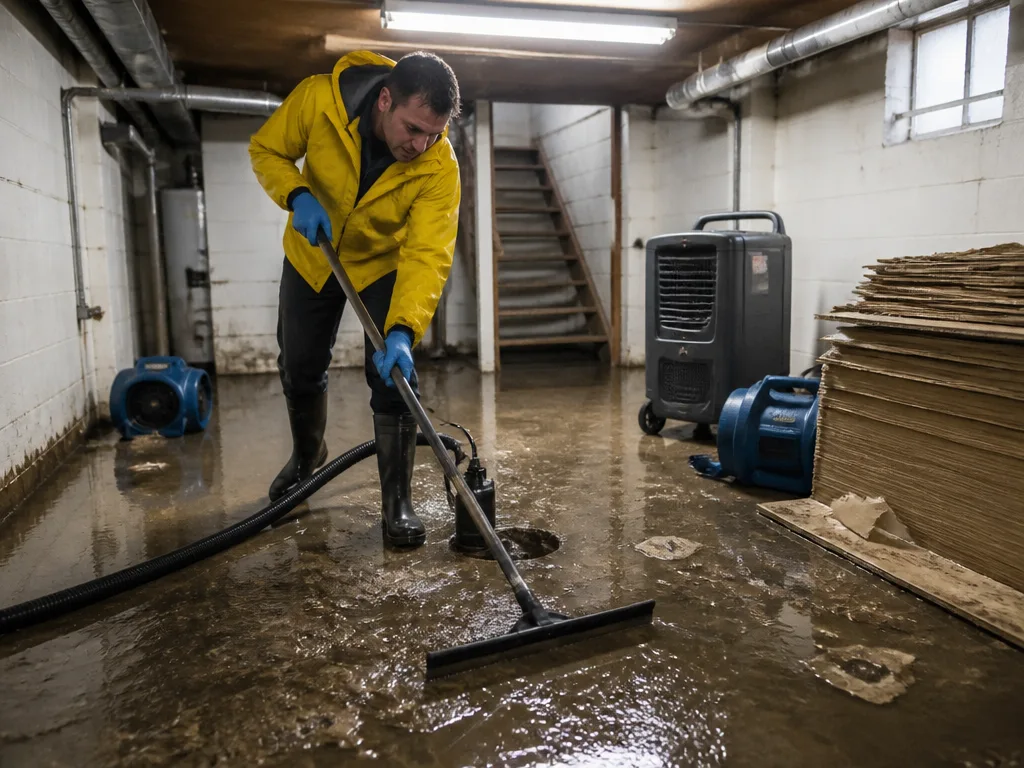 Basement Flooding Cleanup