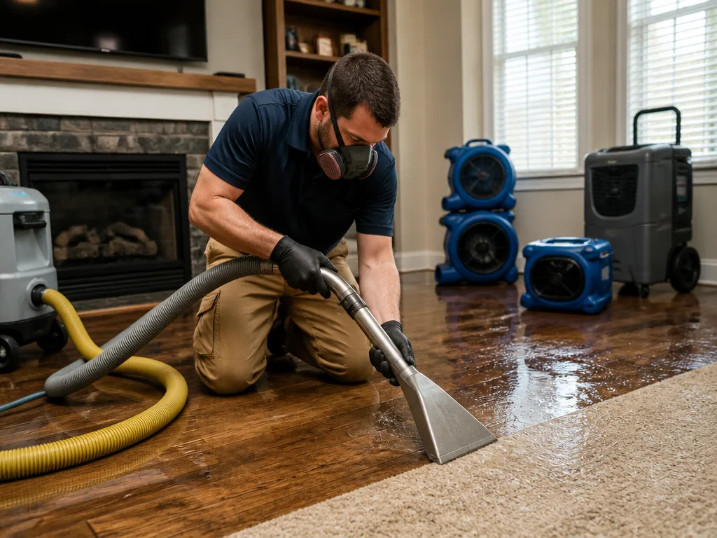 Burst Pipe Cleanup