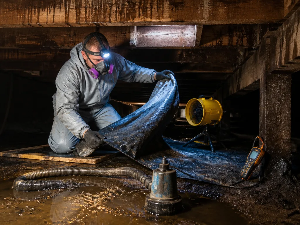 Crawl Space Drying