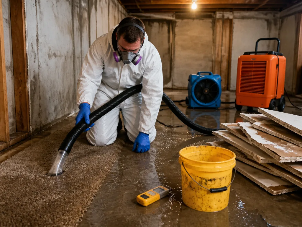 Sewage Backup Cleanup